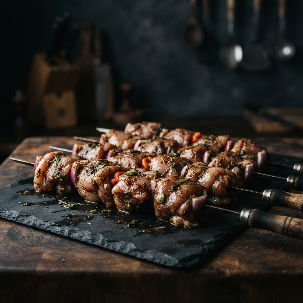 4 x Large Chicken Kebabs