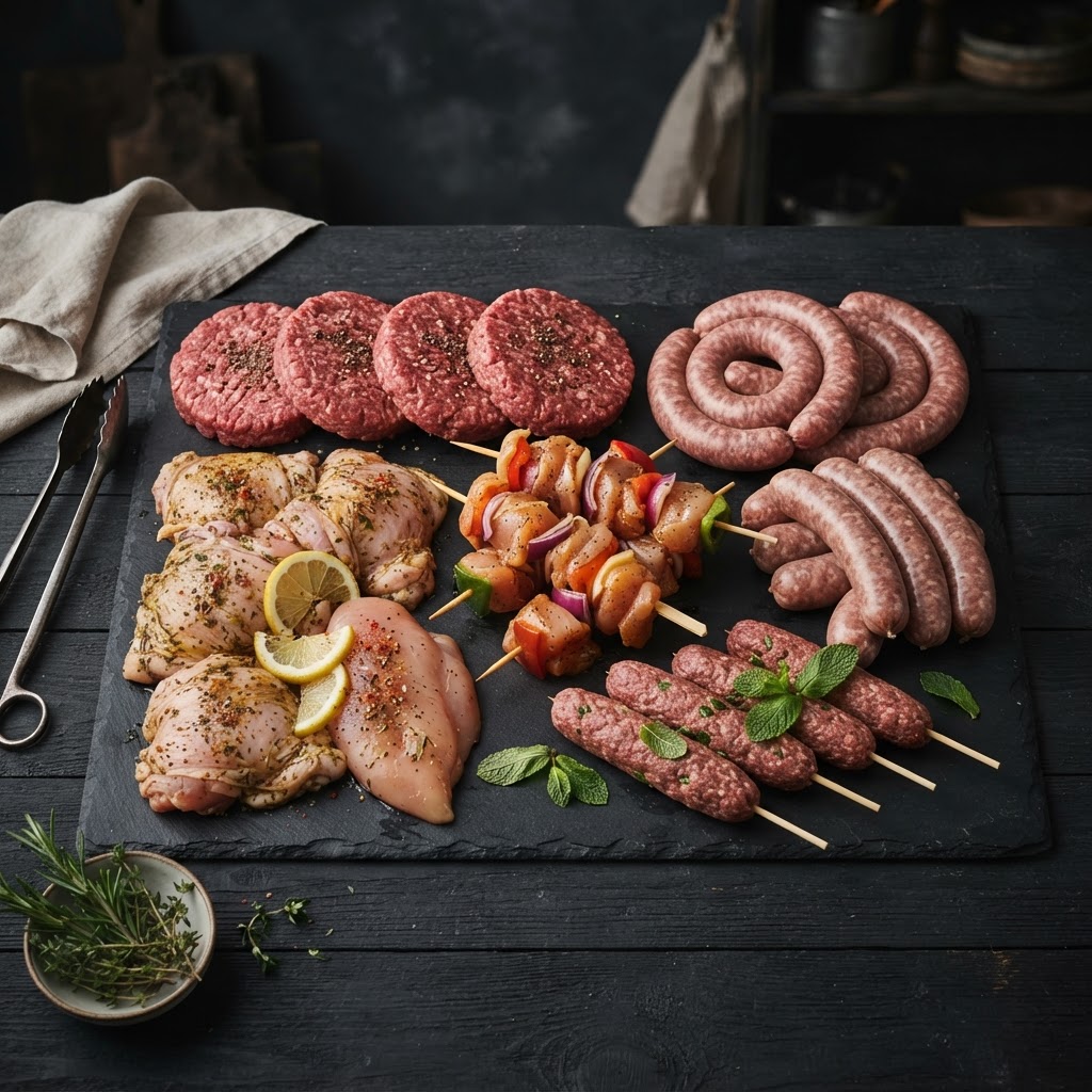 100 Piece BBQ Hamper