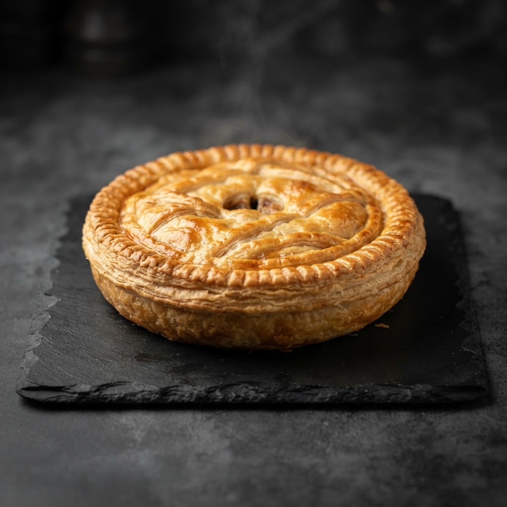 Steak, Gammon & Port Pie