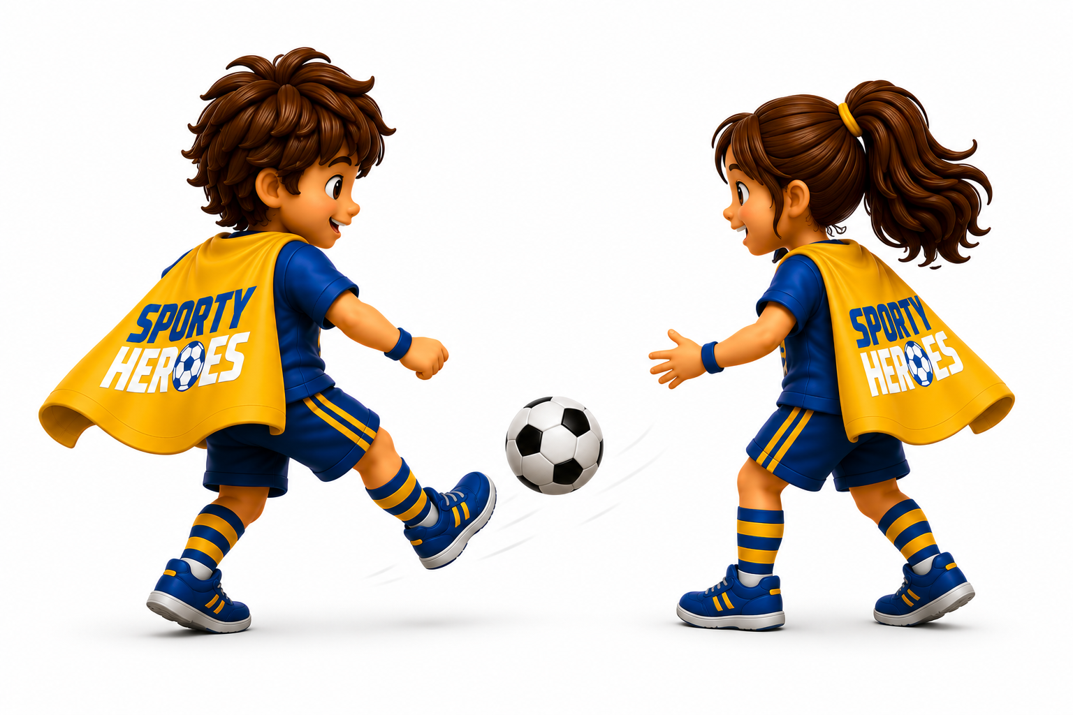Sporty Heroes children