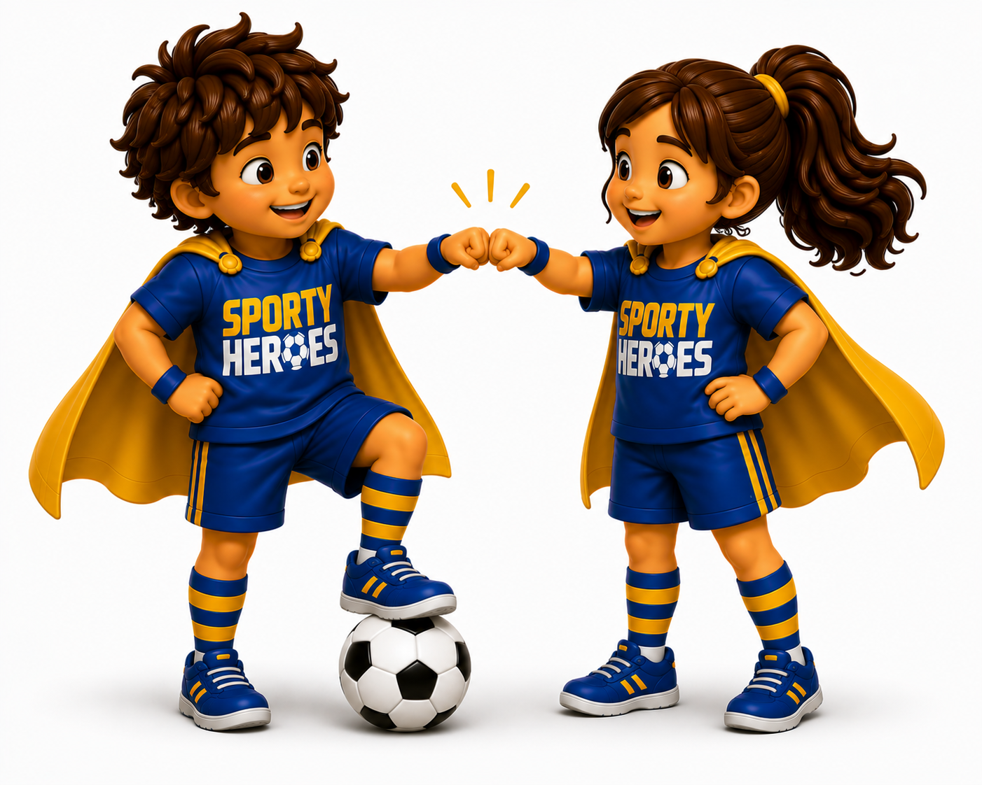 Sporty Heroes children