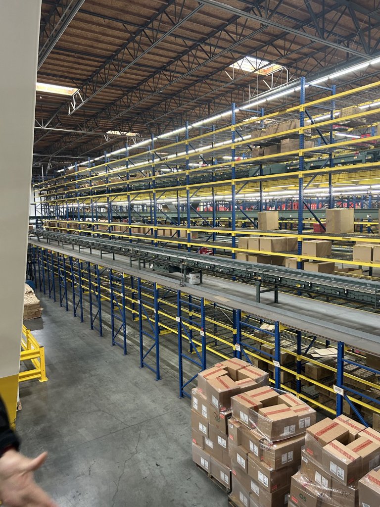 Warehouse Racking & Conveyor Buildout