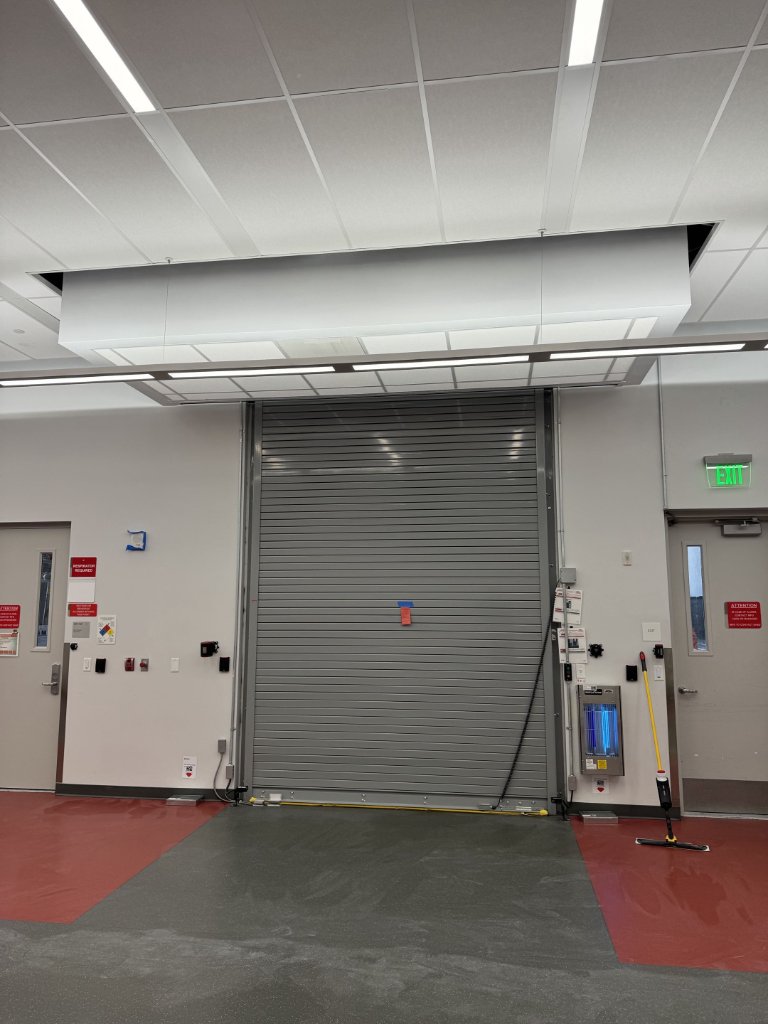 Security Roll-Up Door Installation