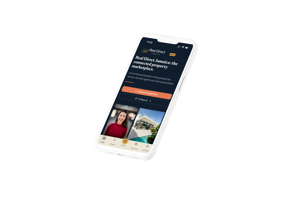 Real Direct Jamaica mobile platform
