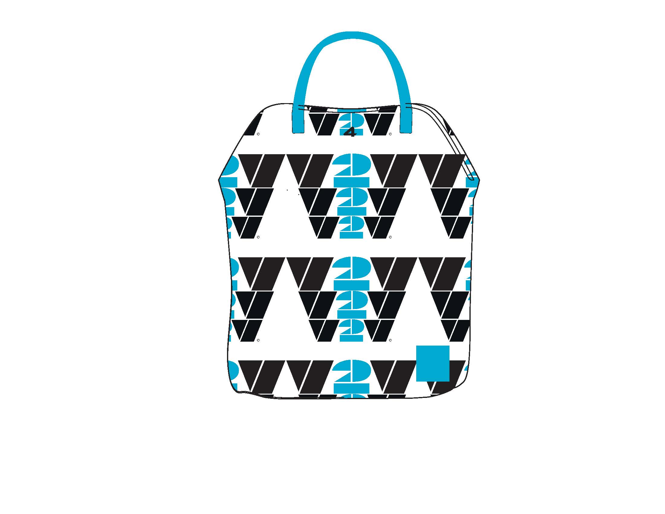 V2V Pattern Tote