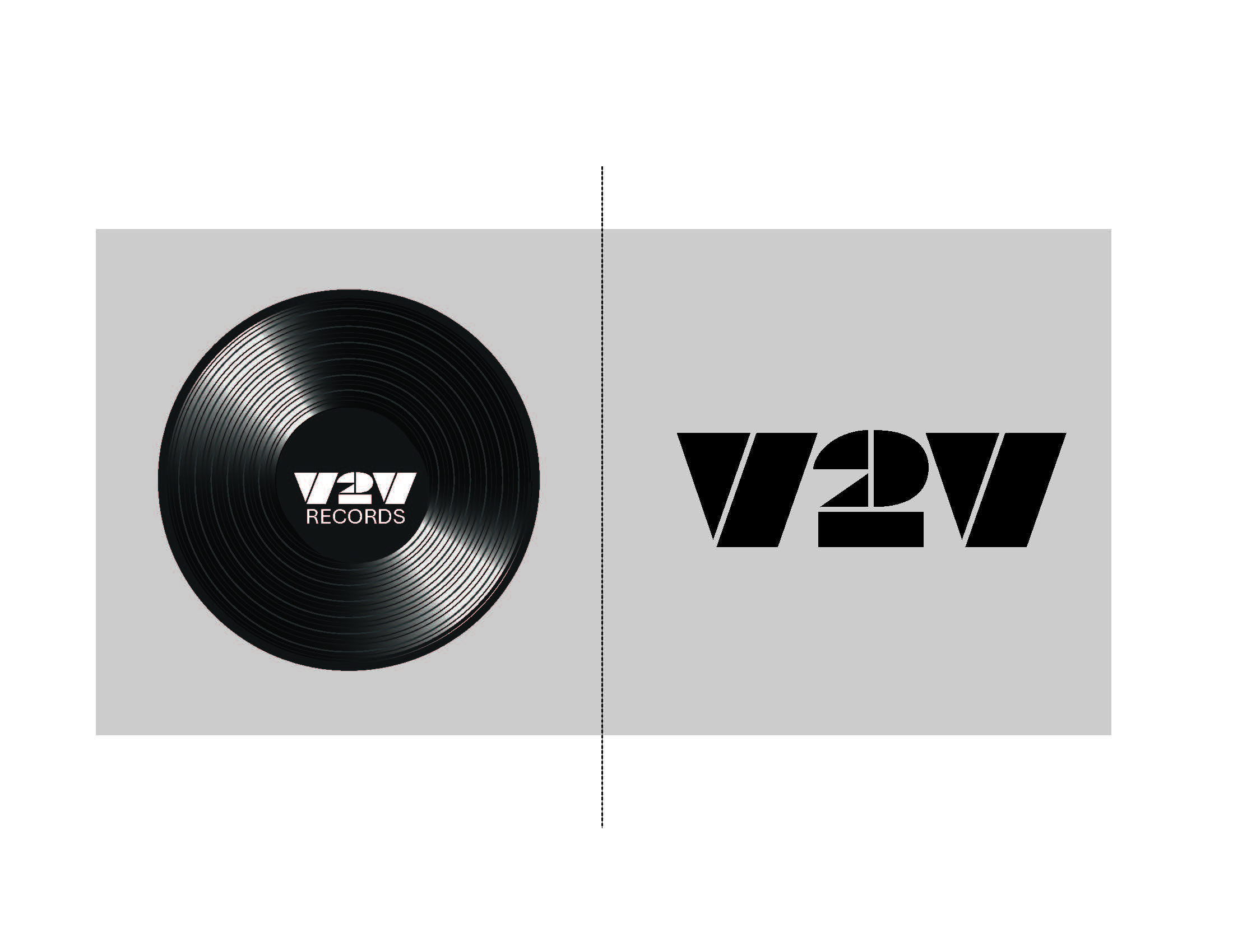 V2V Records Split Print