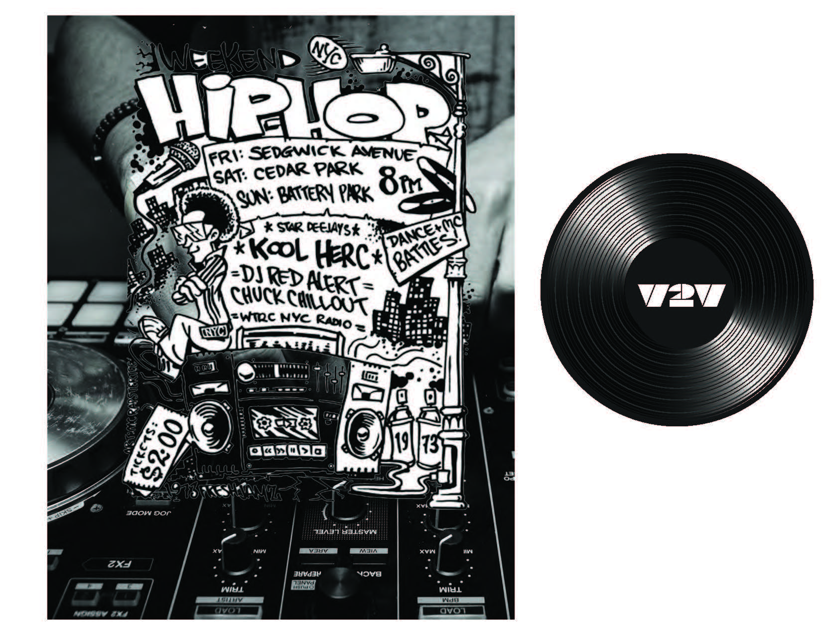 Weekend NYC Hip Hop Print