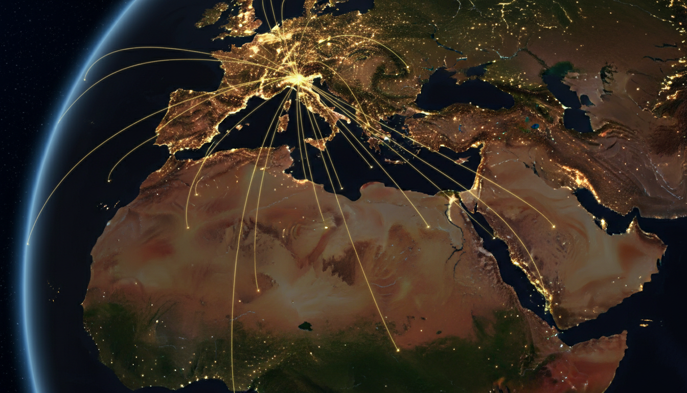 Africa to Europe connection