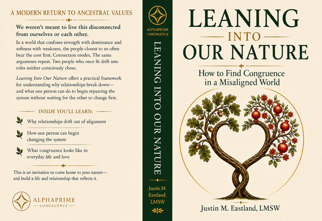 Leaning Into Our Nature — Book Cover