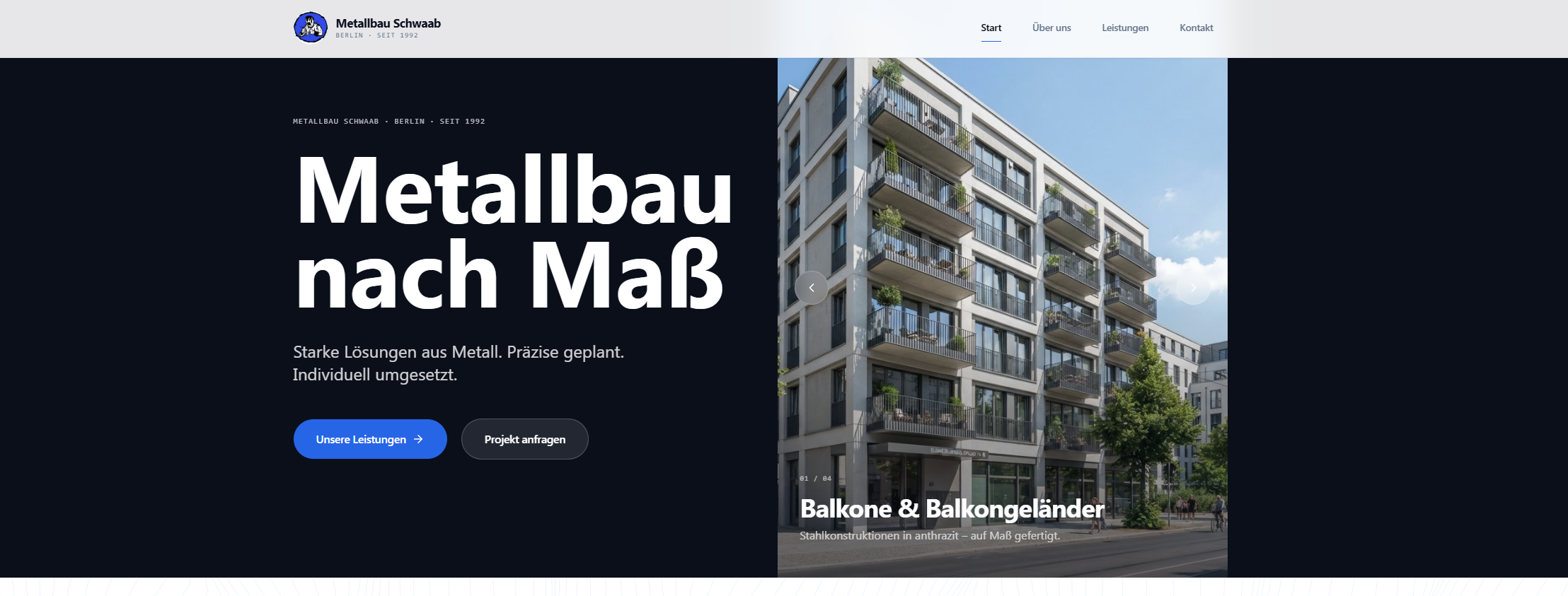 Metallbau Schwaab GmbH Logo