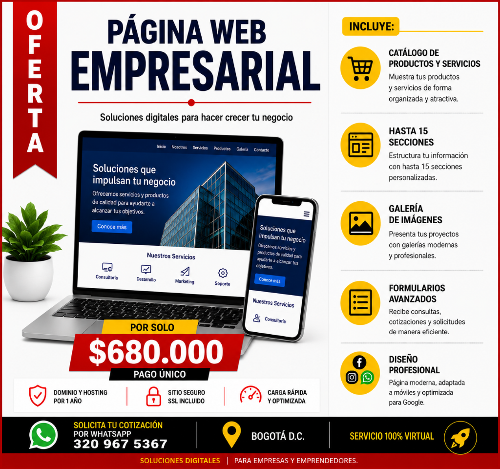 Página Web Empresarial