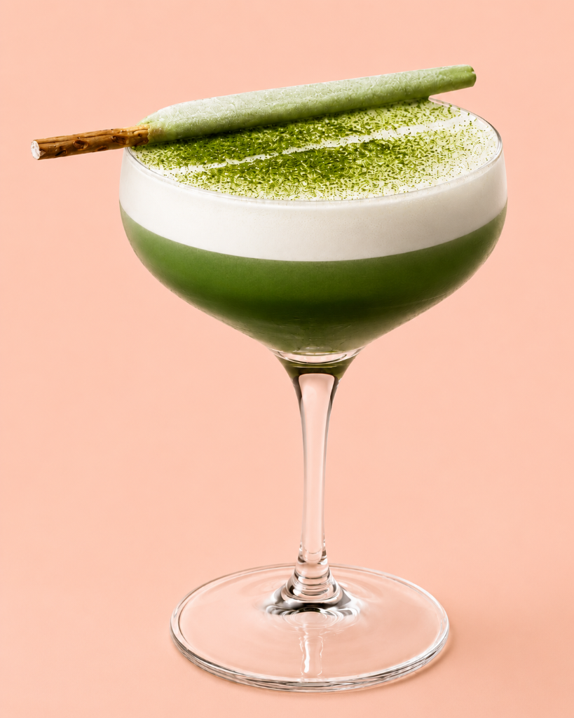 Matcha Silk signature Sakura drink