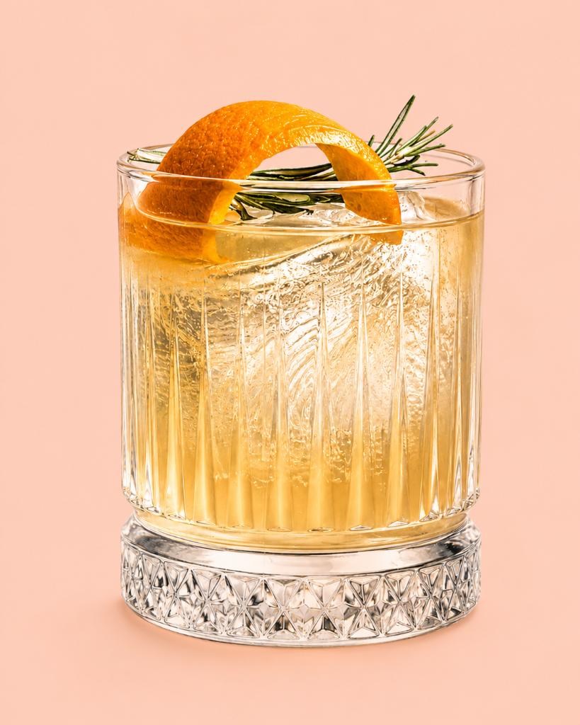 Hinoki Old Fashioned signature Sakura drink