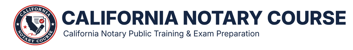 California Notary Course — California Notary Public Training & Exam Preparation