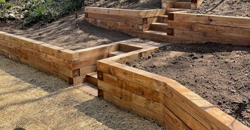 Wood Retaining Walls