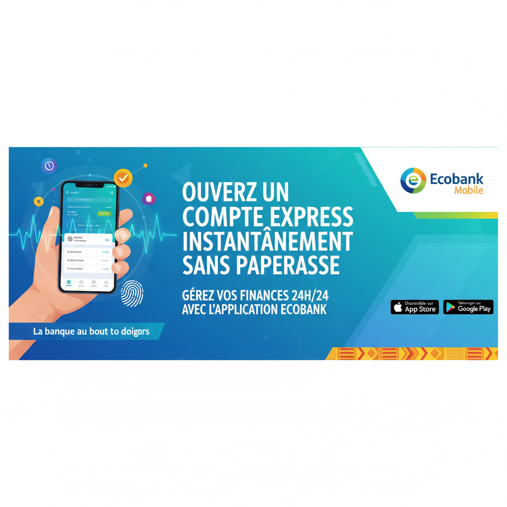 Ecobank Mobile : La banque au bout des doigts