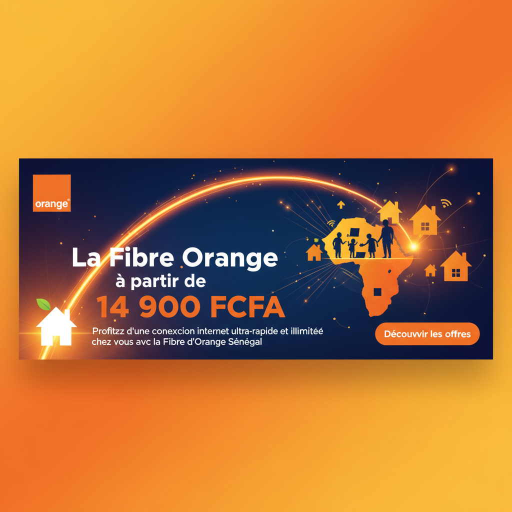 La Fibre Orange à partir de 14 900 FCFA