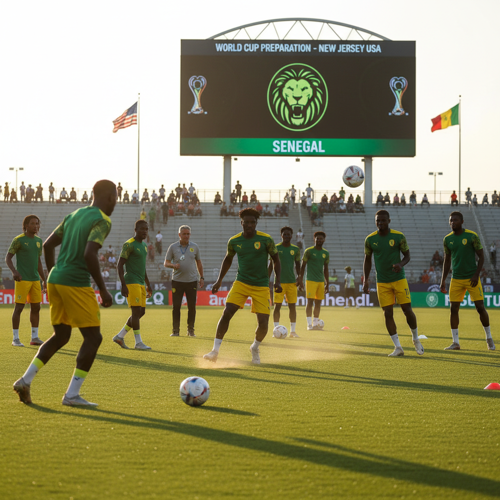 Les Lions de la Teranga se préparent pour la Coupe du Monde 2026