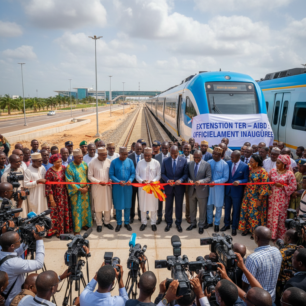 Dakar : L'extension du TER vers l'AIBD officiellement inaugurée