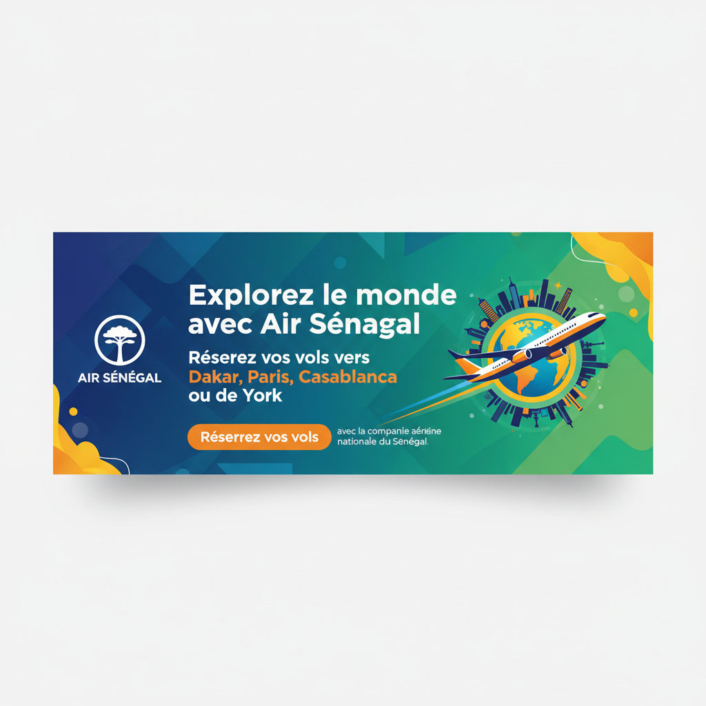 Explorez le monde avec Air Sénégal