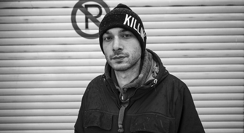 Sansar Salvo beanie portrait
