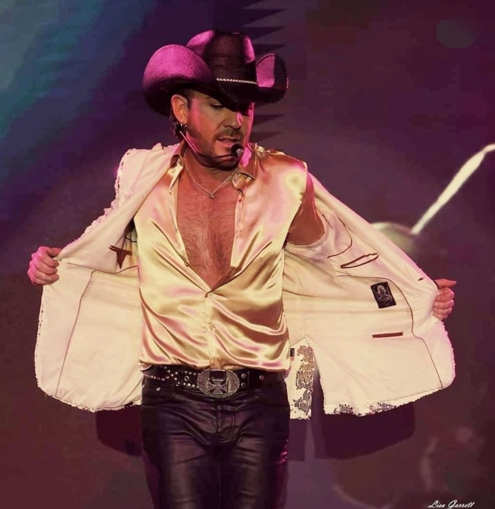 Chase Brown performing live on stage