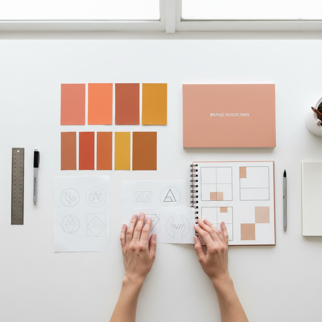 Brand identity design process