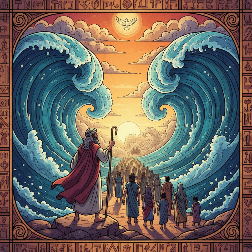 Book 2: Giant Waves and Bigger Faith — The Story of Moses and the Red Sea