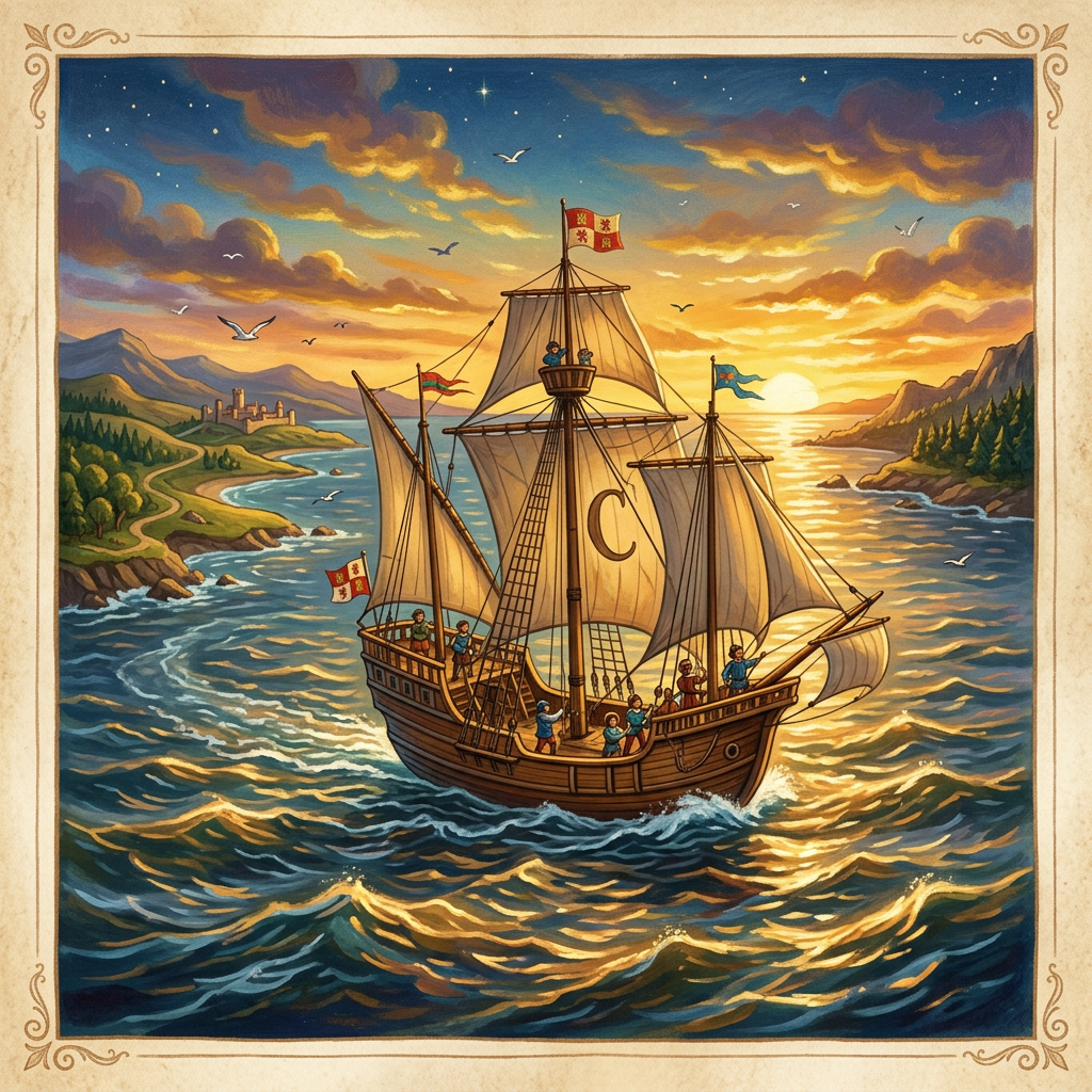 Book 2: Across the Ocean with Colombus