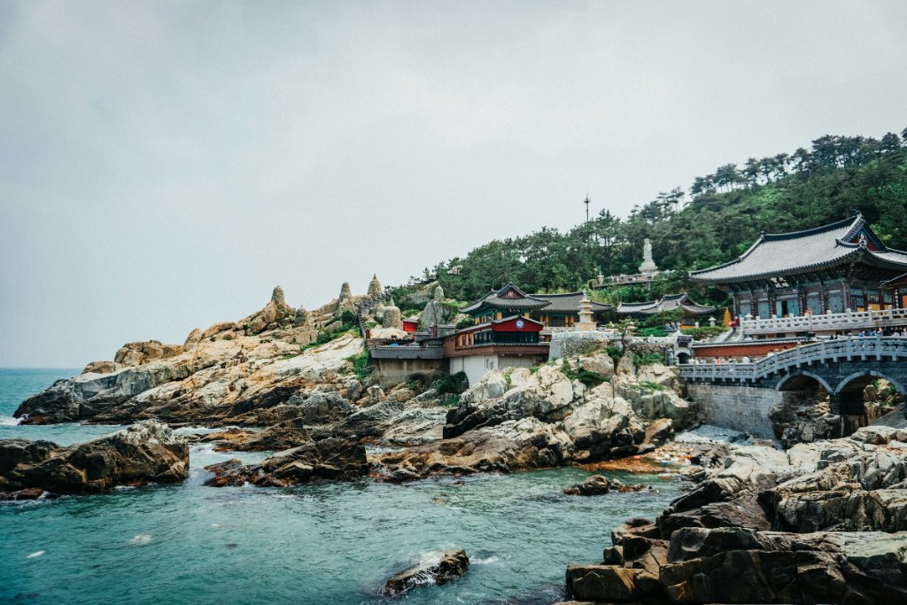 Busan skyline, a hub for the offshore wind industry