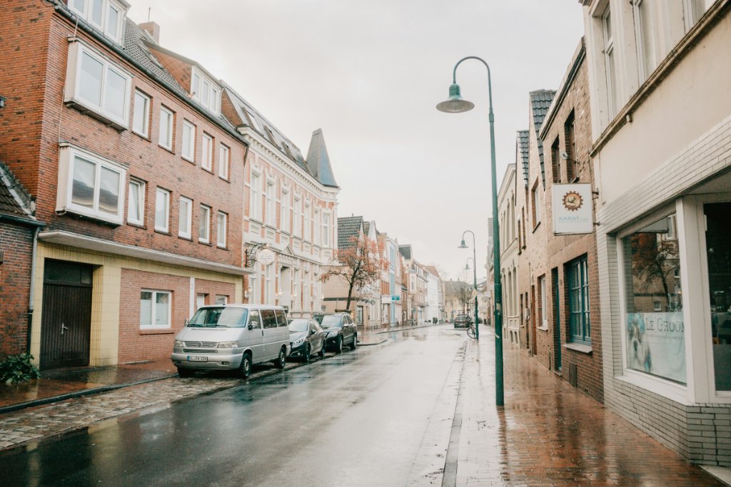 Emden skyline, a hub for the offshore wind industry