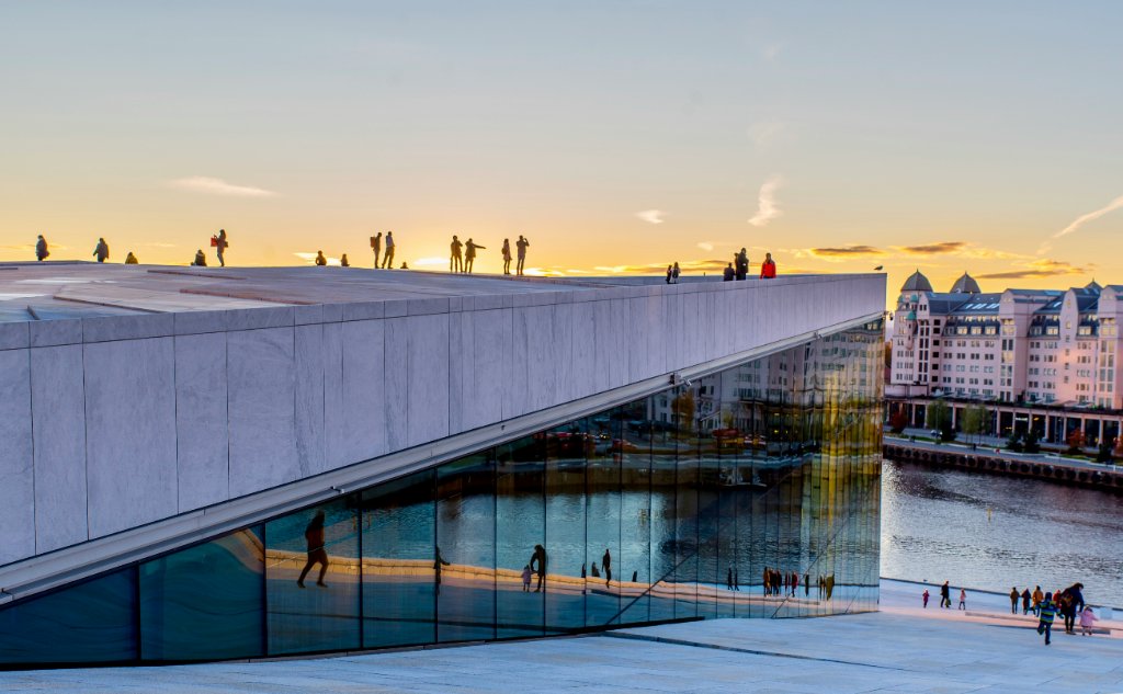 Oslo skyline, a hub for the offshore wind industry