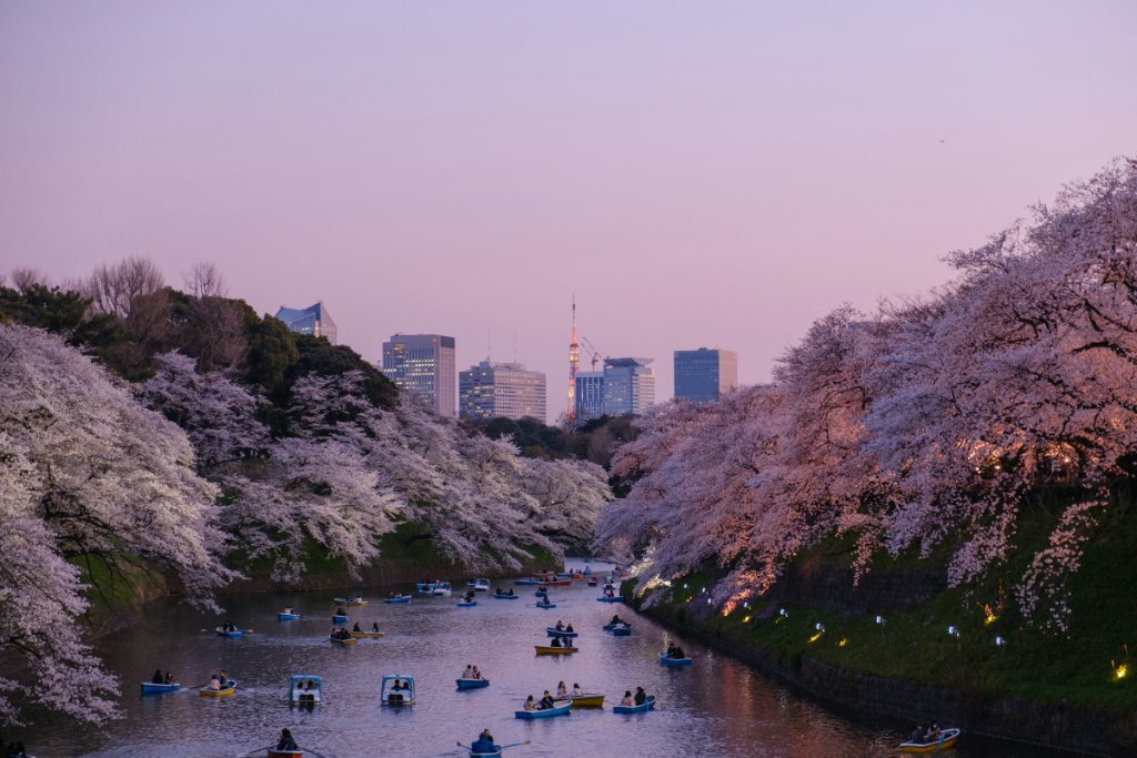 Tokyo skyline, a hub for the offshore wind industry