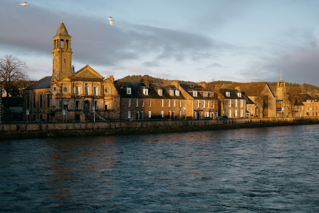 Inverness skyline, a hub for the offshore wind industry