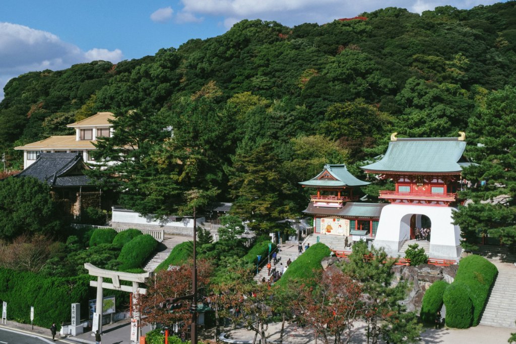 Kitakyushu skyline, a hub for the offshore wind industry