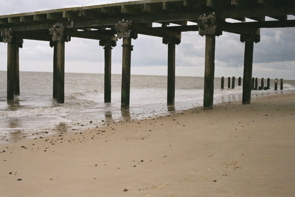 Lowestoft skyline, a hub for the offshore wind industry