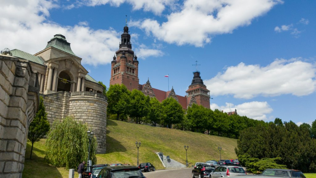 Szczecin skyline, a hub for the offshore wind industry