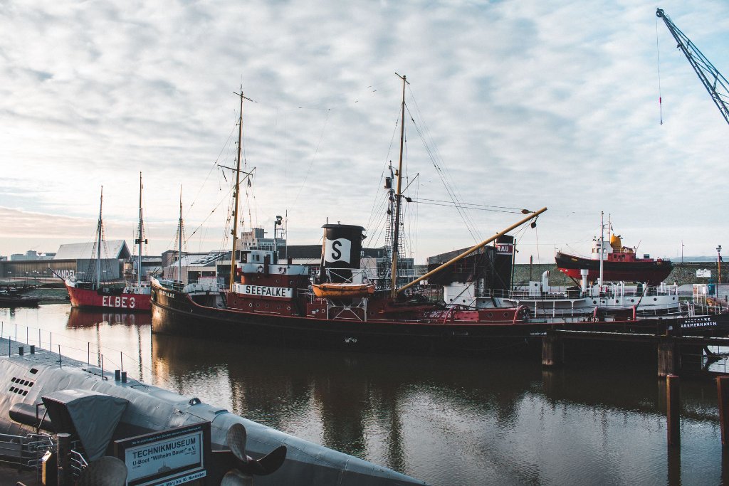 Bremerhaven skyline, a hub for the offshore wind industry