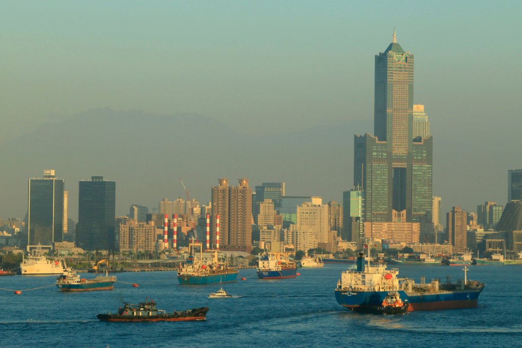Kaohsiung skyline, a hub for the offshore wind industry