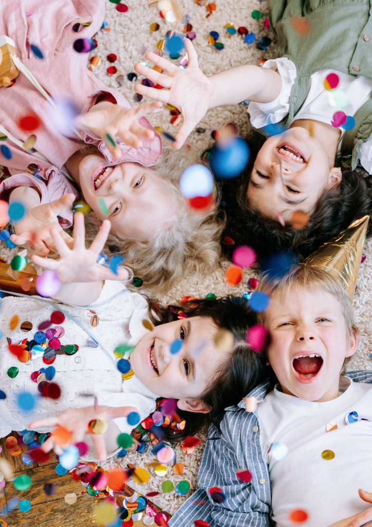 Enfants confetti