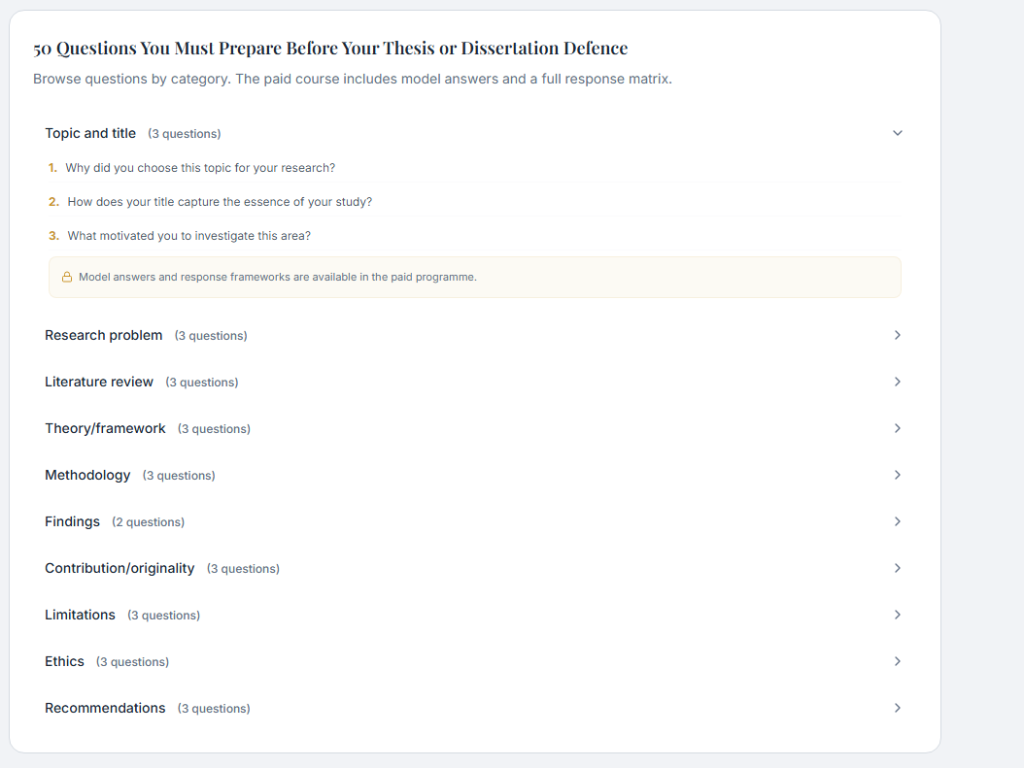 Anticipate Examiner Questions