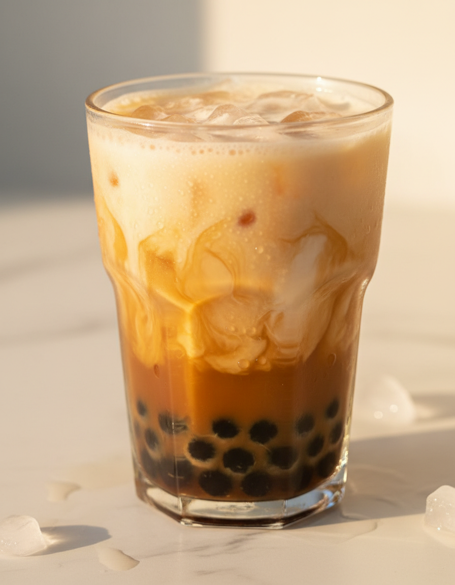 Milk Teas category representative drink
