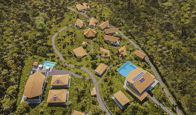 Mandala Ojochal Aerial View