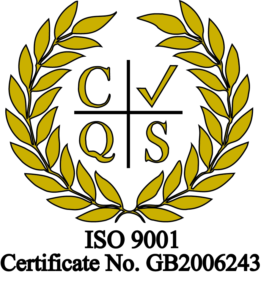 ISO 9001 Certified — Certificate No. GB2006243