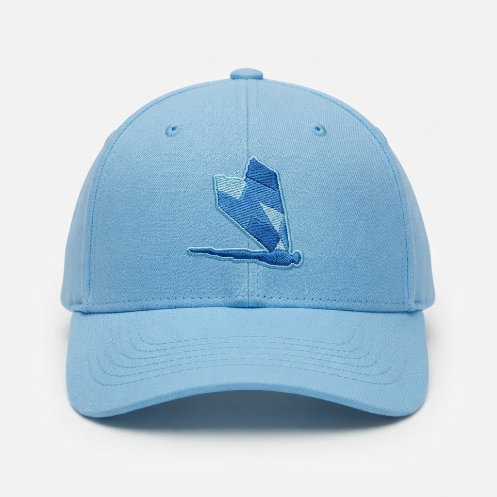 Blue Dragonfly Cap