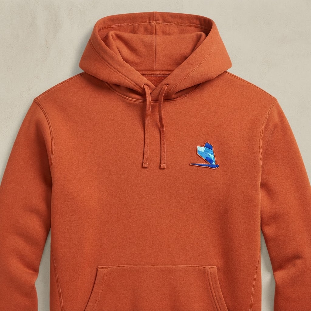 Earth Tone Hoodie — Terracotta — Front