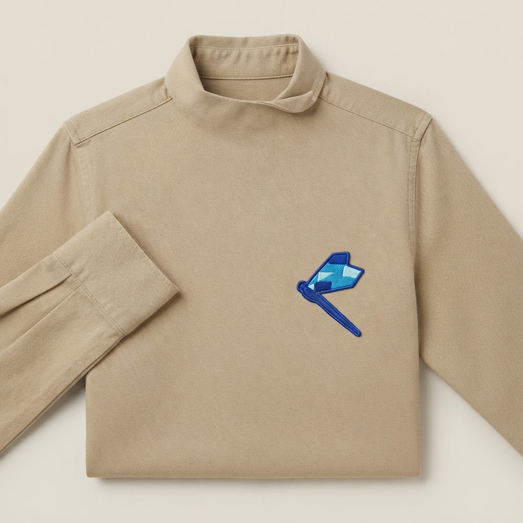 Dragonfly Nature Long Sleeve — Sand — Front
