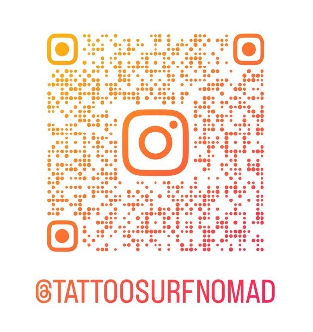 QR Instagram @tattoosurfnomad