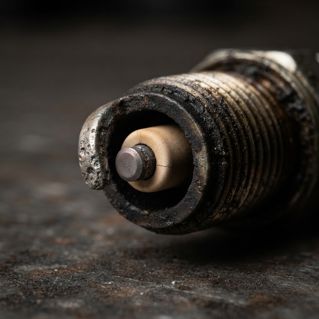 Worn / Excessive Gap spark plug