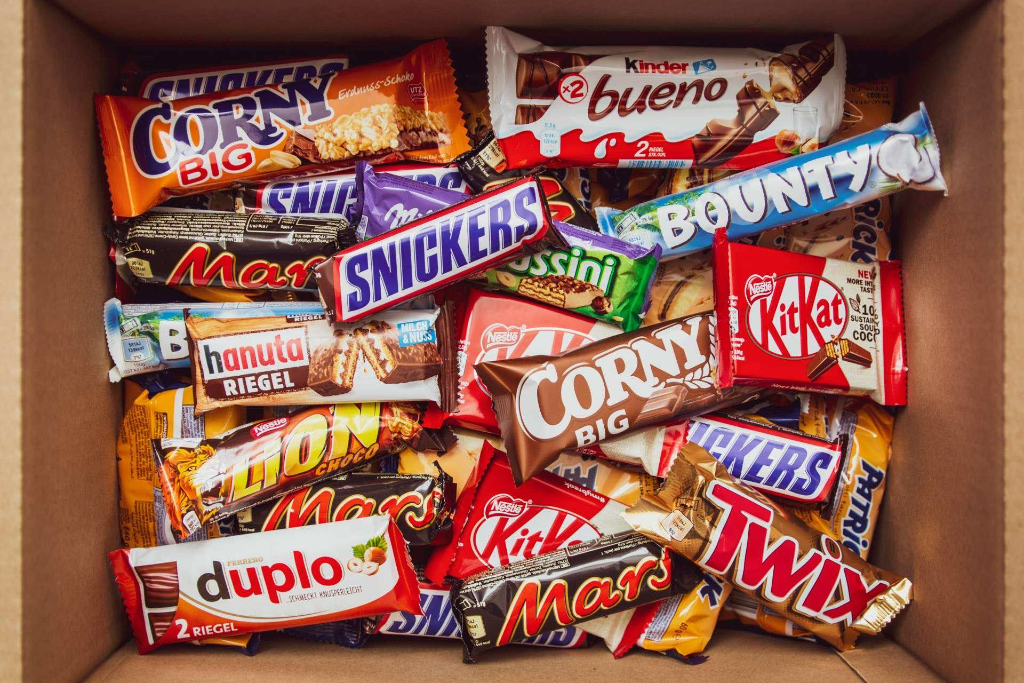Choklad till varuautomat för företag — Moons247 sortiment